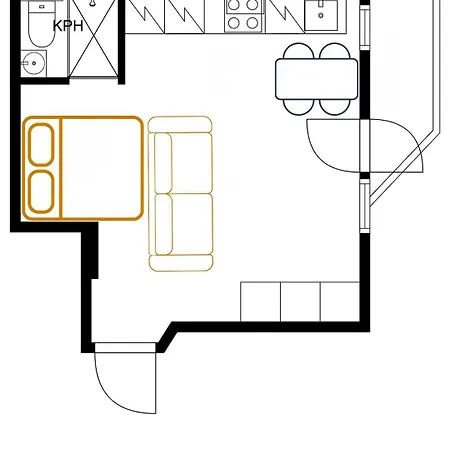 Very Cental Scandic With Balcony Apartman