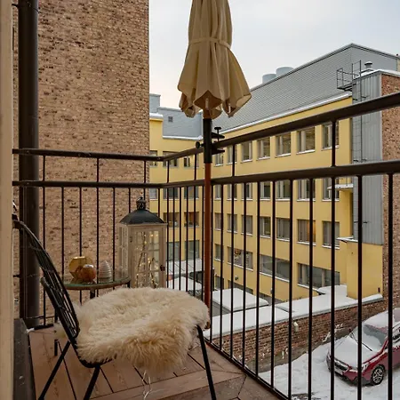 Stylish Central Helsinki Studio Helsinki